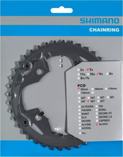 Shimano Lánckerék Kerékpárra Fc-M4000 40F