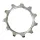 Shimano Cs-Hg400-9 Lánckerék Kerékpárhoz 11T (Beépített Távtartóval) Ar/Bg-Gro