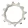 Shimano Cs-Hg400-9 Lánckerék Kerékpárra 12T (Beépített Távtartóval) Ar/Bg-Gro