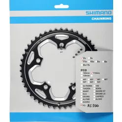   Shimano Lánckerék Kerékpárra Fc-Rs500 46F-Mj Fekete 110mm