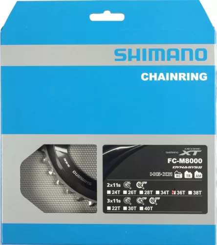 Shimano Lánckerék Kerékpárra 36F Fcm8000 36-26