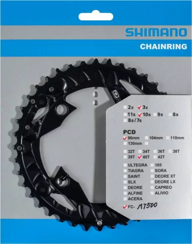Shimano Lánckerék Kerékpárra Fc-Mt500 40F-An