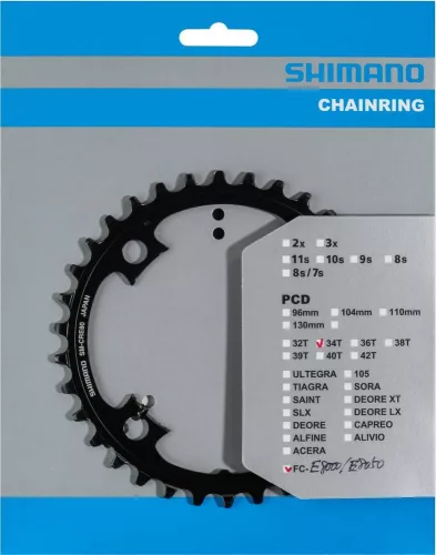 Shimano Lánckerék Kerékpárra Sm-Cre80 34F (Sm-Cre80/Sm-Cre80-B)