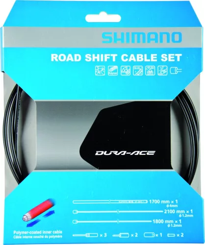 Shimano Bowden Szett Váltó Országúti Polymer Fekete