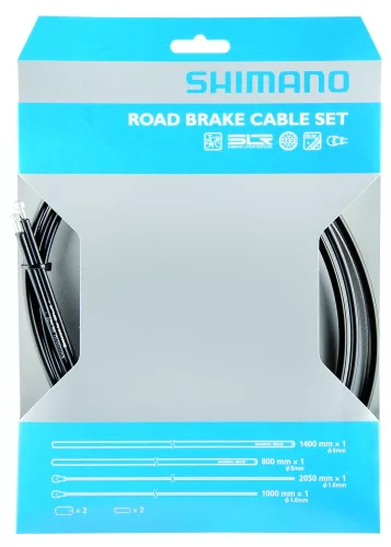 Shimano Bowden Szett Fék Országúti Fekete Ptfe