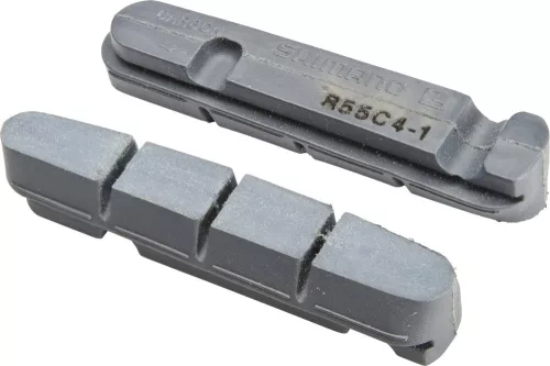 R55C4-1 Shimano Fékpofa Kerékpárhoz -1mm Vékony Rögzítő Csavarokkal (1 Pár)