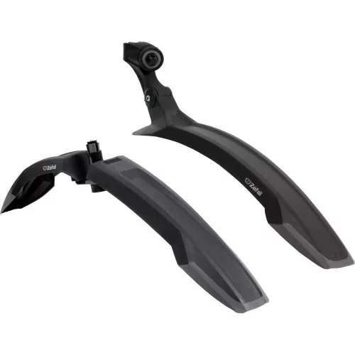 Kerékpár Sárvédő Szett Zefal Deflector Rm60+Fm60 Villanyakba+Ny.Csőre 26"-29" Fekete