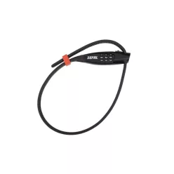   Kerékpár Lakat Zefal K-Traz Zip3 450X15mm Sodronyos Fajta, Számos Fekete 86G