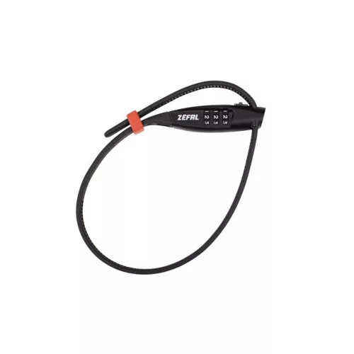 Kerékpár Lakat Zefal K-Traz Zip3 450X15mm Sodronyos Fajta, Számos Fekete 86G