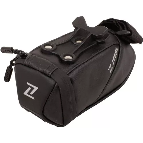 Nyeregtáska Kerékpárra Zefal Iron Pack 2 S T-Fix Konzol.9L Vízzáró Zippzár Fekete 135G