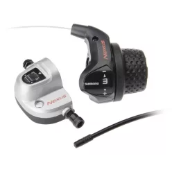   Shimano Váltómarkolat Kerékpárra Jobb Nexus 3-as Revoshift Ezüst Bilincses +Bowden