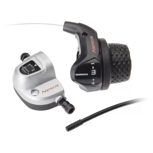 Shimano Váltómarkolat Kerékpárra Jobb Nexus 3-as Revoshift Ezüst Bilincses +Bowden
