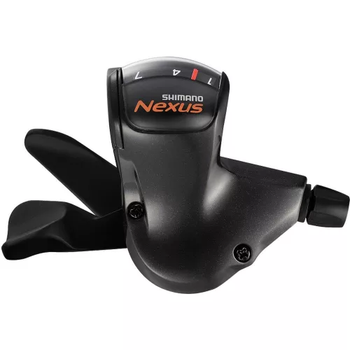 Shimano Váltókar Kerékpárra Jobb 7-es Rapidfire Fekete Bilincses +Bowden Cj-Nx40
