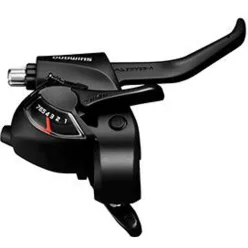   Shimano Fékváltókar Kerékpárra Jobb Tx 7-es Ez-Fire Fekete 2-Ujjas V-Fékhez