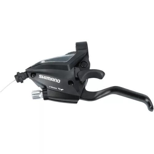Shimano Fékváltókar Kerékpárra Bal Altus 3-as Ez-Fire Fekete 2-Ujjas V-Fékhez