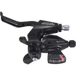  Shimano Fékváltókar Kerékpárra Jobb Altus 8-as Rapidfire Fekete 2-Ujjas V-Fékhez