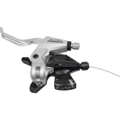   Shimano Fékváltókar Kerékpárra Bal Altus 3-as Rapidfire Ezüst 2-Ujjas V-Fékhez