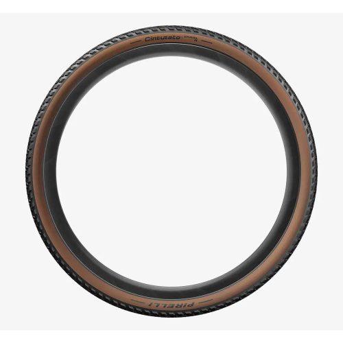 Kerékpár Külső Gumi Pirelli Cinturato™ Gravel M Classic Tlr Tubeless Ready 35-622 60 Tpi 410Gr. Fold. Defektvédelem: Armor Tech - Barna Oldafallal