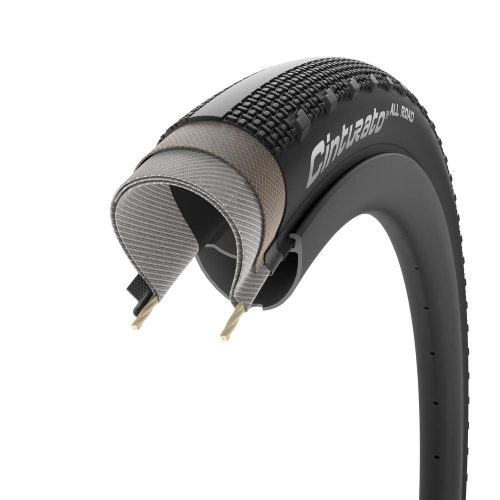 Kerékpár Külső Gumi Pirelli Cinturato™ All Road Classic (Gravel) 45 - 622, Fekete/Beige, Tubeless Ready(Belső Nélküli), Defektvédelem: Pro Compound