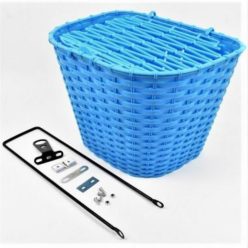 Kosár Kerékpárra Sűrű Szövésű Első Műanyag Fix