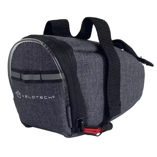 Velotech Kerékpáros Nyeregtáska Világítós