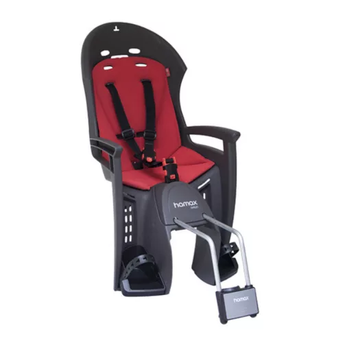 Hamax Gyerekülés Kerékpárra Hátra Vázra Smiley Zárható Adapterrel