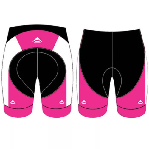 Kerékpáros Nadrág Merida Rövid M Pink Fekete Fehér Kantár Nélkül