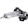 Shimano Első Váltó Kerékpárra Ty A-Bil Ah/Fh-Ts 34,9mm(+31,8/28,6) Tripla 42F 7/8-as M°