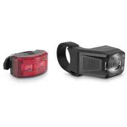 Lámpa Kerékpárra Cube Acid Light Pro 30 Fekete  Usb Set