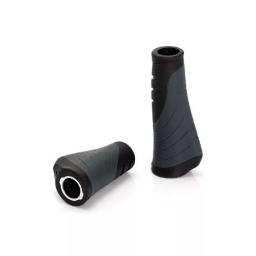 Markolat Kerékpárhoz Ergonomic Fekete -Szürke 135/92 Mm Csavaros  Gr-S04