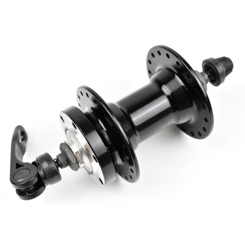 Kerékpár Agy Első Velogo Alu Tárcsás 6 Csav Fekete 36 Lyukas Qr Sb