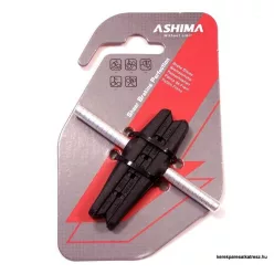   Fékbetét Kerékpárhoz Csapos 70mm Ashima Fekete Aszimetrikus