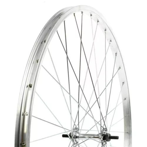 Kerékpár Kerék 26X1 3/8 590 Első Szimpla Alu Abroncs Acél Agy