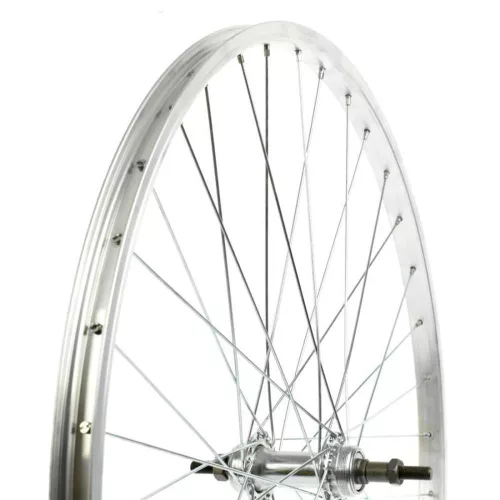 Kerékpár Kerék 26X1 3/8 590 Hátsó Szimpla Alu Abroncs Acél Agy
