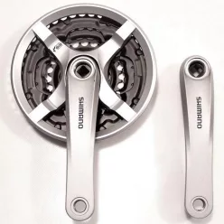   Hajtómű Kerékpárra Mtb Alu Z 24-34-42 Shimano Fc Ty501 Ezüst