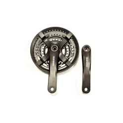   Hajtómű Kerékpárra Alu Z 28-38-48 Shimano Fc Ty501 Fekete