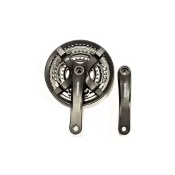   Hajtómű Kerékpárra Mtb Alu Z 24-34-42 Shimano Fc Ty501 Fekete