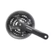 Hajtómű Kerékpárra Mtb Alu Z 22-32-42 Shimano Fcm-361 Fekete