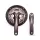 Hajtómű Kerékpárra Alu Z 26-36-48 Shimano Fcm371 Fekete