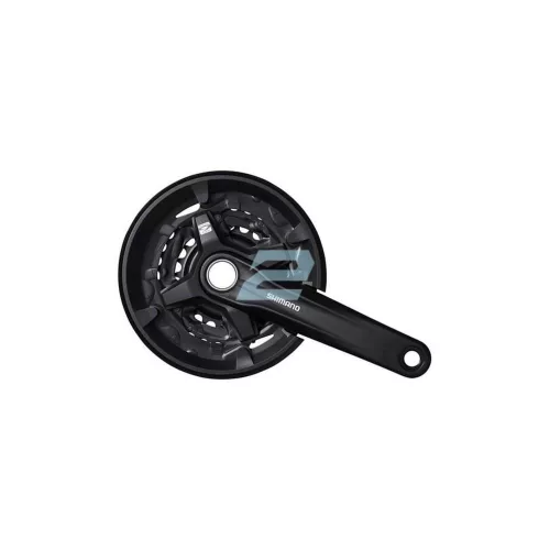 Hajtómű Kerékpárra Z 22-30-40 Shimano Fcmt2103 Integralt Fekete