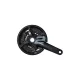 Hajtómű Kerékpárra Z 22-30-40 Shimano Fcmt2103 Integralt Fekete