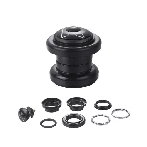 Kormányfej Készlet Kerékpárba A-Head 1 1/8" Fekete
