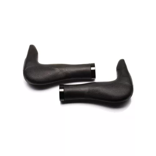 Kormány Fogantyú Kerékpárra Ergonomic Fekete Toldatos 150Mm