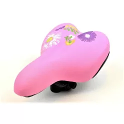 Nyereg Kerékpárra Gyerek Pink/Mintás 230X140