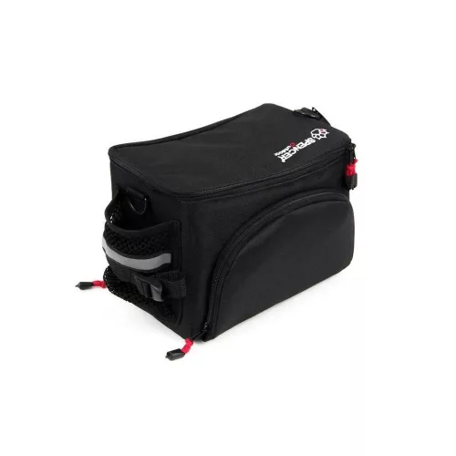 Kerékpár Táska Csomagtartóra 1 Részes Fekete Spencer 9L