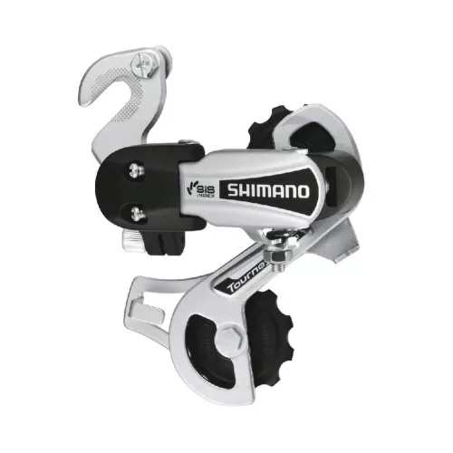 Hátsó Váltó Kerékpárra Füles Ty21 Shimano Ss Rövid 6 Seb Ezüs