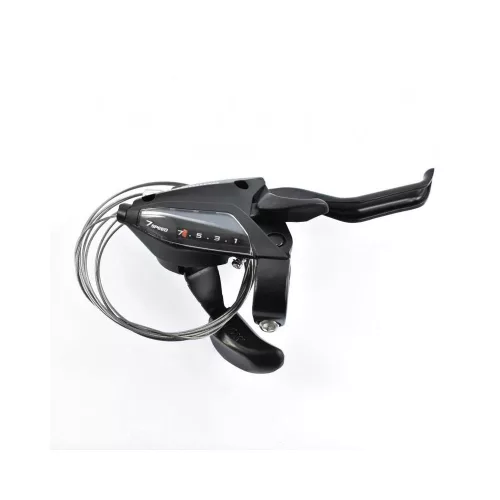 Váltó/Fékkar Kerékpárra Shimano Acera 7-Es Fekete St-Ef500