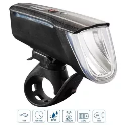   Lámpa Kerékpárra Első Velogo 1X1,5W Led Usb 100 Lumen Auto S