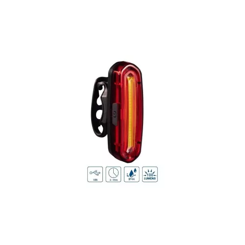 Villogó Hátsó Velogo Usb 100Lm (Cob)Led Kerékpárra