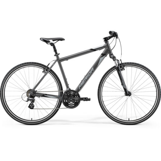 MERIDA kerékpár 2021 CROSSWAY 10-V ANTRACIT(SZÜRKE/FEKETE)